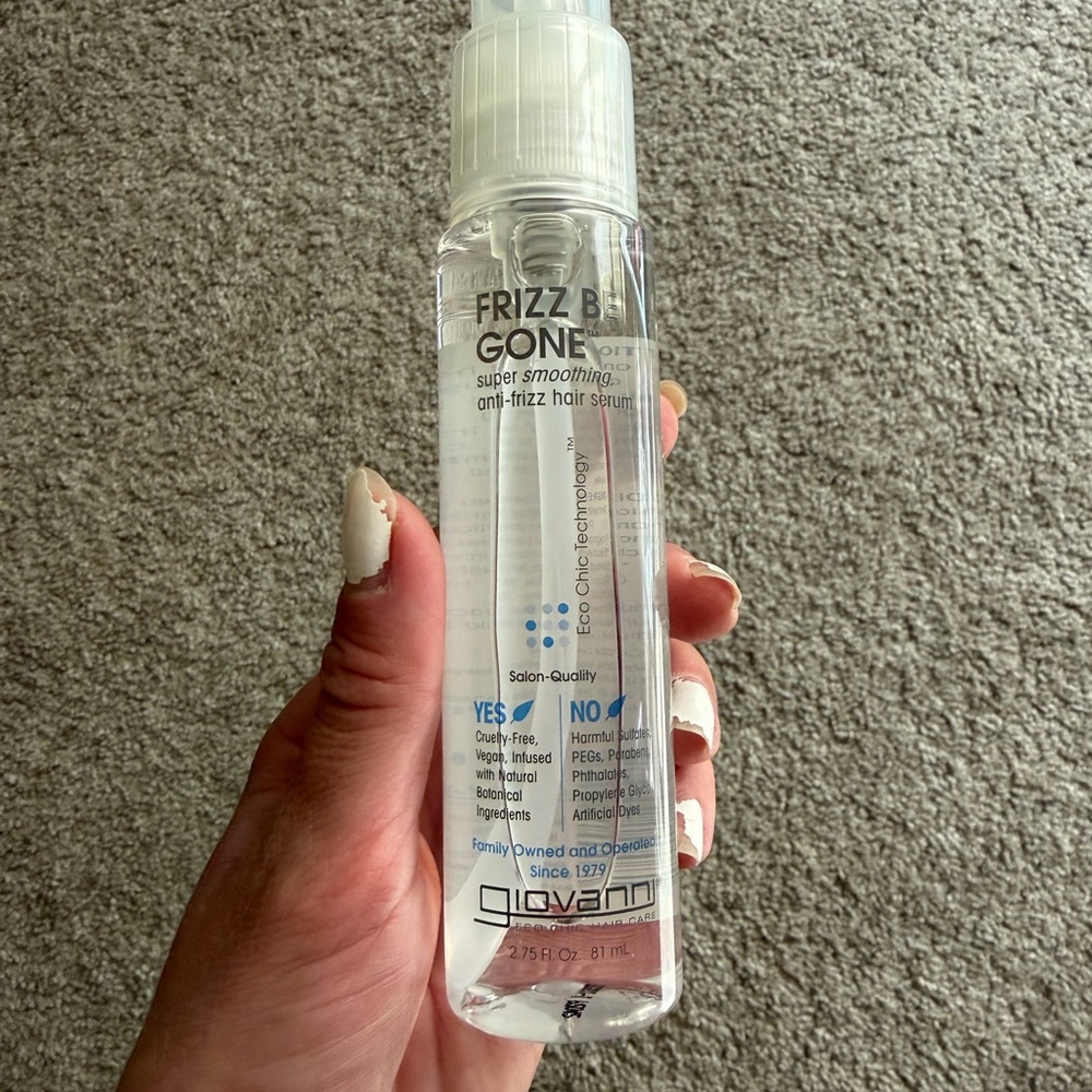 Giovanni Frizz Be Gone Hair Serum NEW